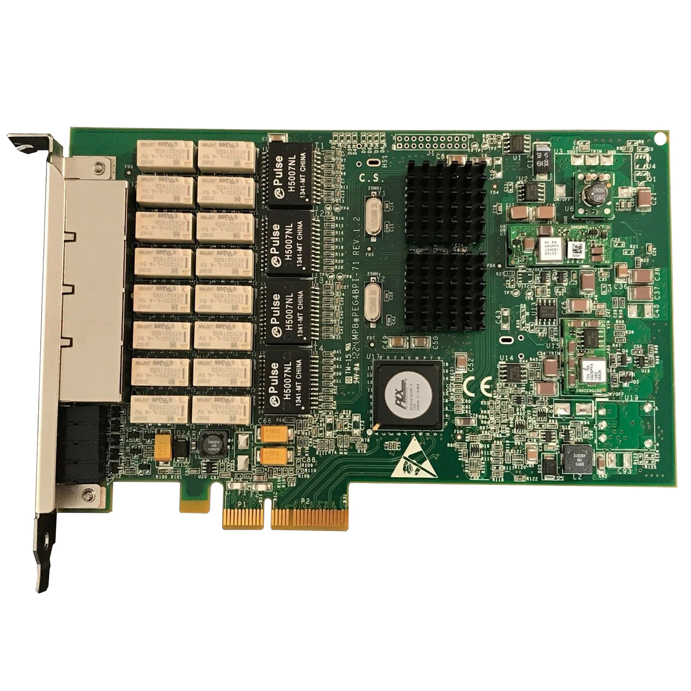 کارت شبکه PCI Express سیلیکام مدل PEG4BPI-RoHS