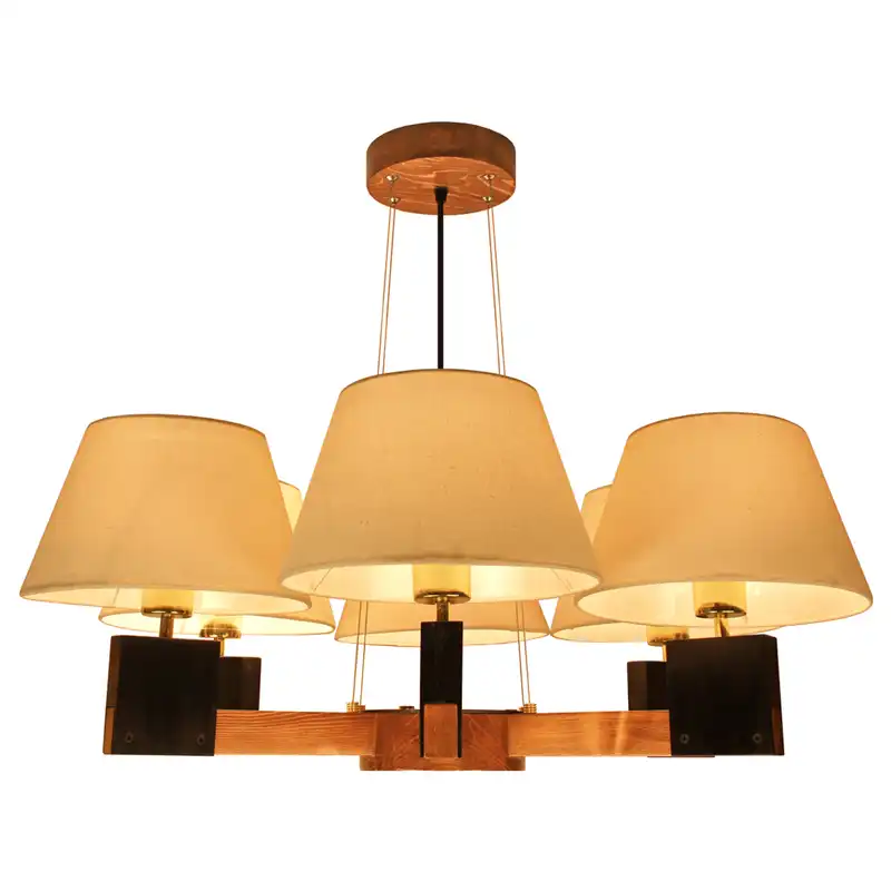 لوستر 6 شعله مسینا مدل F6