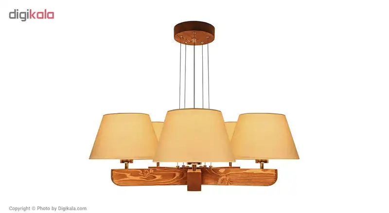 لوستر 5 شعله مسینا مدل P5