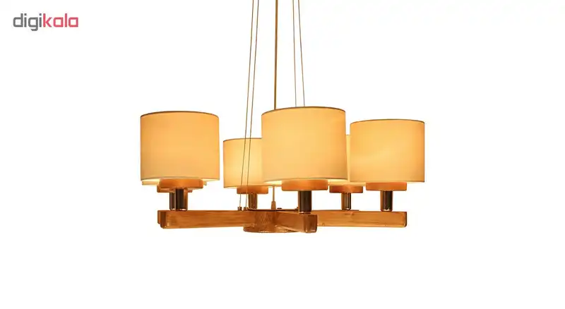 لوستر 6 شعله مسینا مدل Li6