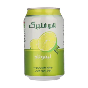 آبمیوه گازدار هوفنبرگ طعم لیموناد - 330 میلی لیتر