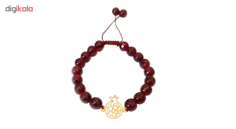 دستبند طلا 18 عیار زنانه طرح انار مدل FB-350 دستبند طلا 18 عیار زنانه طرح انار مدل FB-350