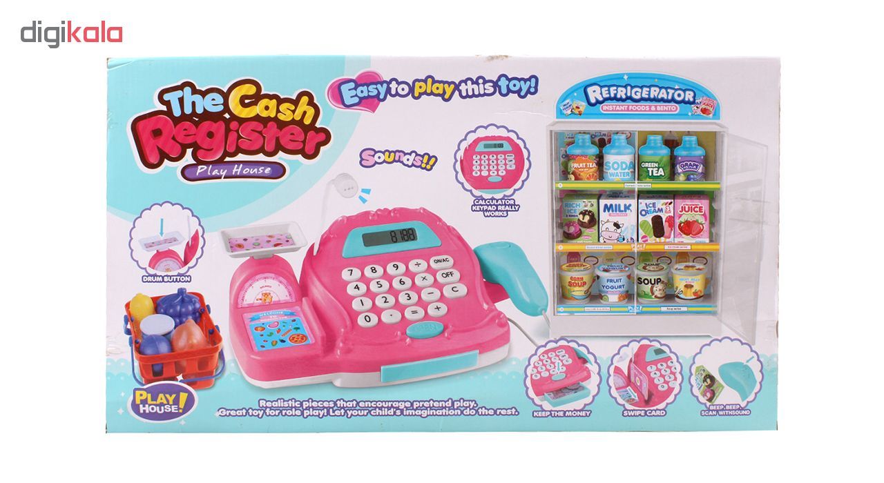 صندوق فروشگاهی اسباب بازی مدل Cash Register 7206