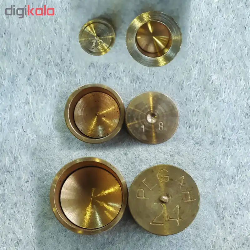 قالب و پوکه دکمه مدل 1218 مجموعه 3 عددی