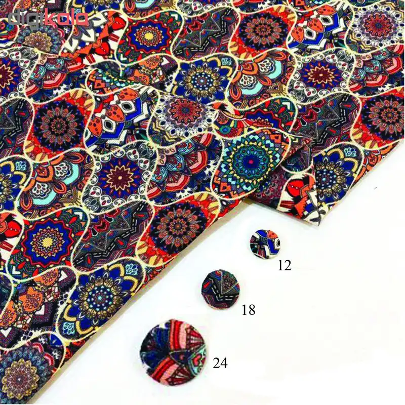 قالب و پوکه دکمه مدل 1218 مجموعه 3 عددی