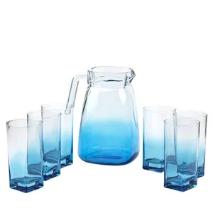 ست پارچ و لیوان 7 پارچه پاشاباغجه مدل Carre