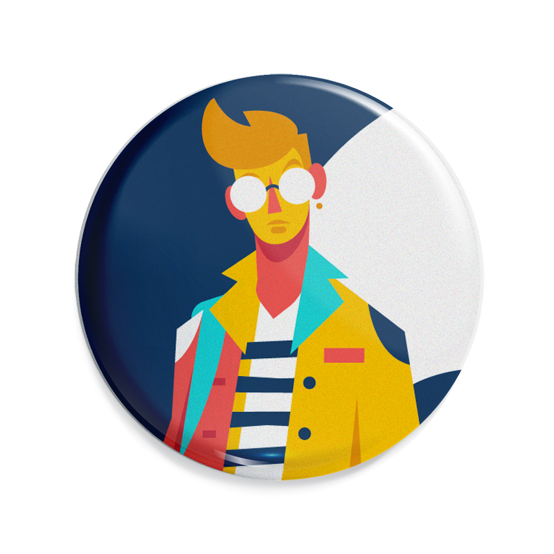 پیکسل تیداکس طرح پسر جوان فشن عینک  کد TiD160 تک سایز