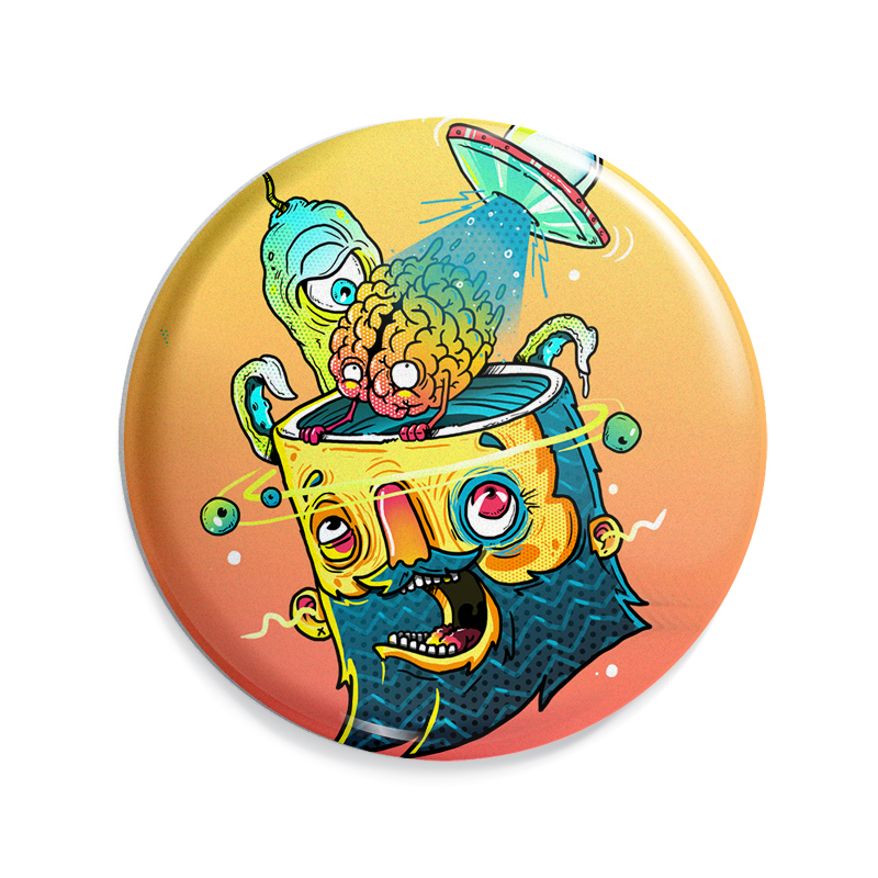 پیکسل تیداکس طرح کارتن سطل رنگی کد TiD162 تک سایز