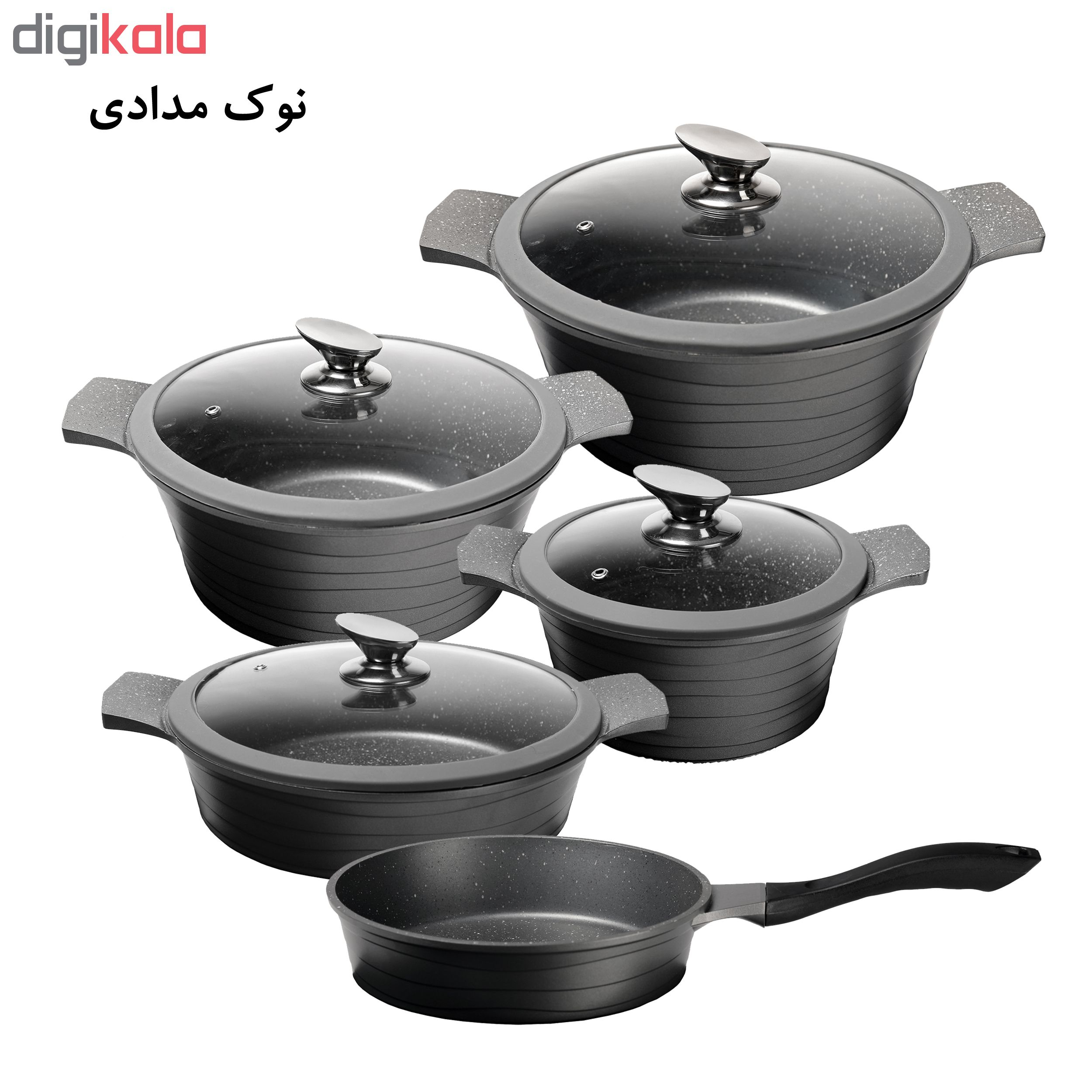 سرویس پخت و پز 9 پارچه جی فی نی کد GT09