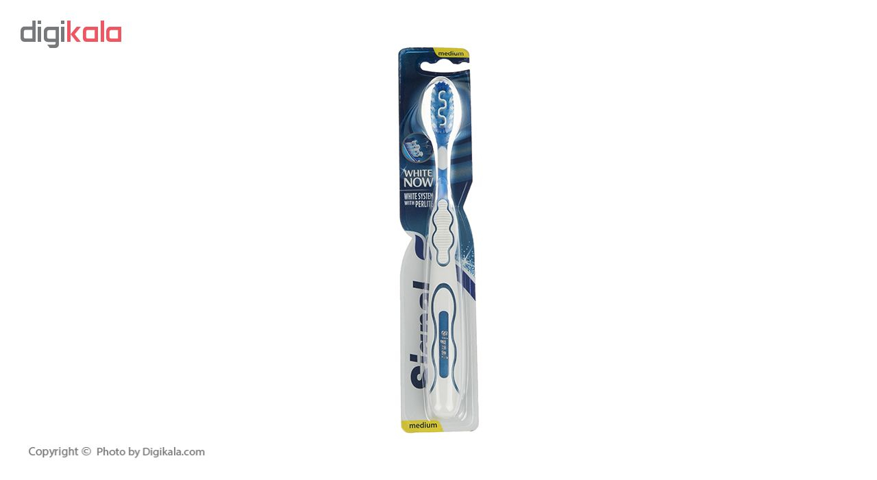 مسواک سیگنال سری White Now مدل White System با برس متوسط