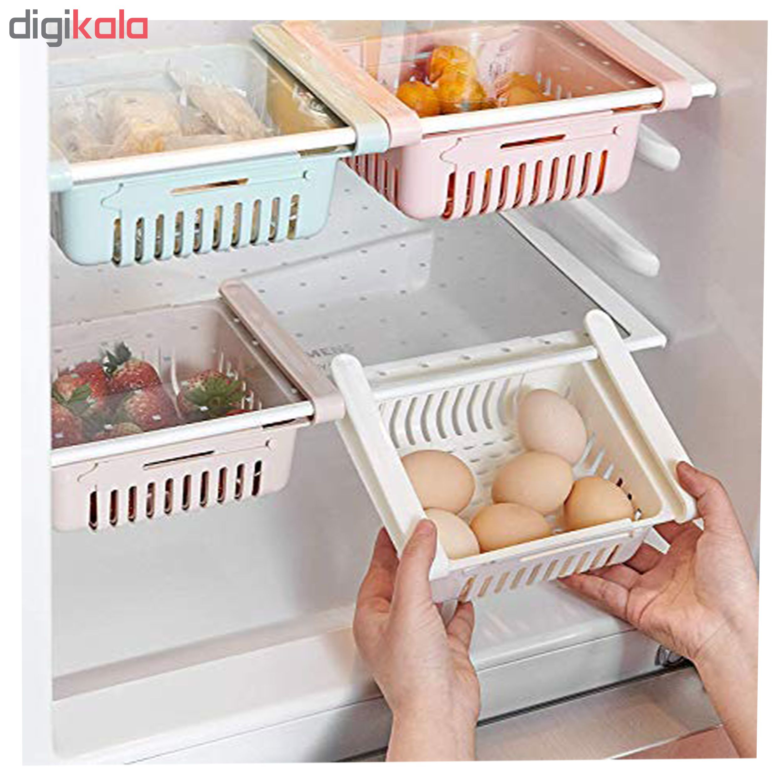 نظم دهنده یخچال بلمینی کد 642  بسته 2 عددی