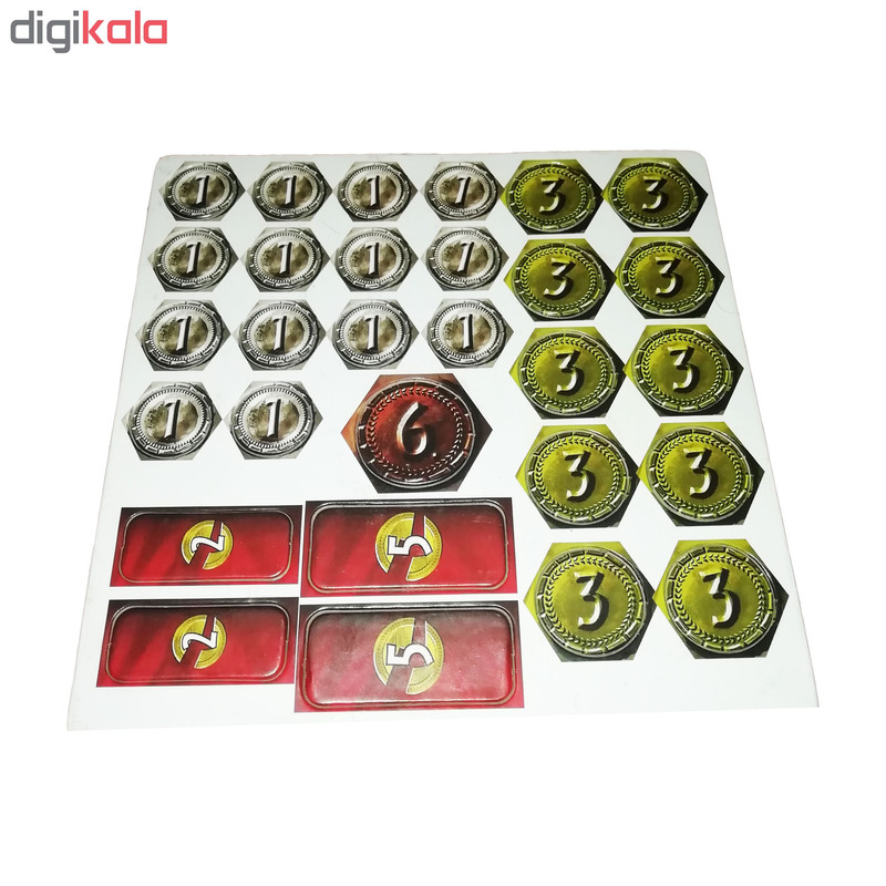 بازی فکری مدل 7wonders duel