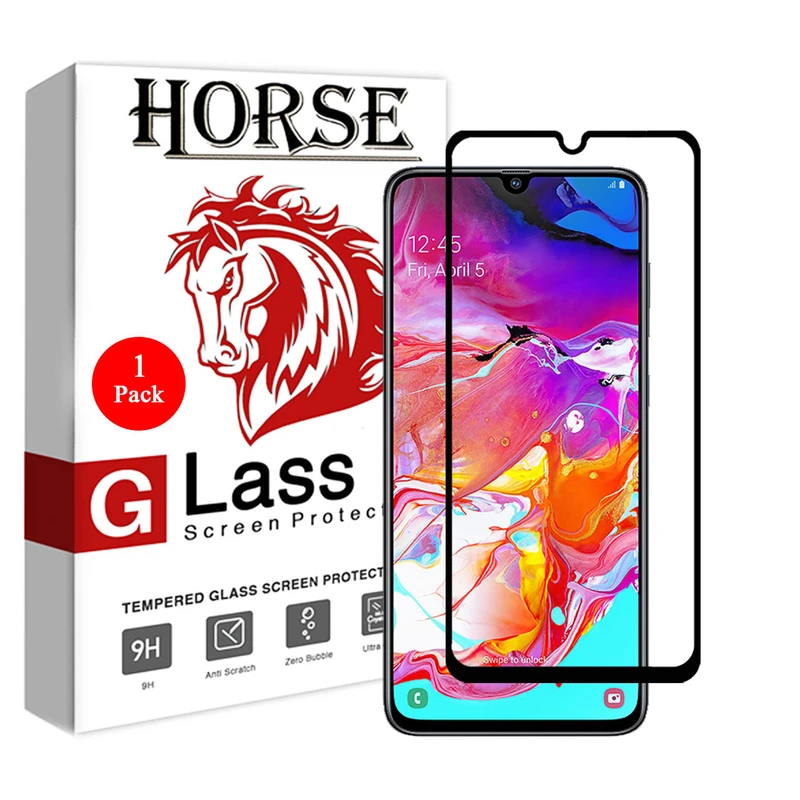  محافظ صفحه نمایش سرامیکی هورس مدل CRM مناسب برای گوشی موبایل سامسونگ Galaxy A70s 
