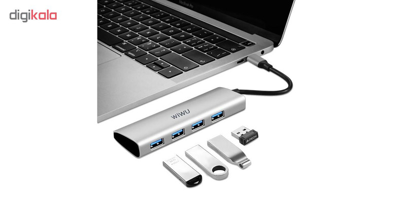 هاب 4 پورت USB-C ویوو مدل A440 3