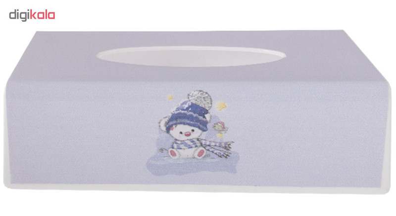 ست سطل و جادستمال اتاق کودک طرح خرس کد 0338