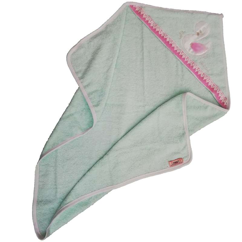 حوله دورپیچ کودک زمرد حریر مدل baby-02