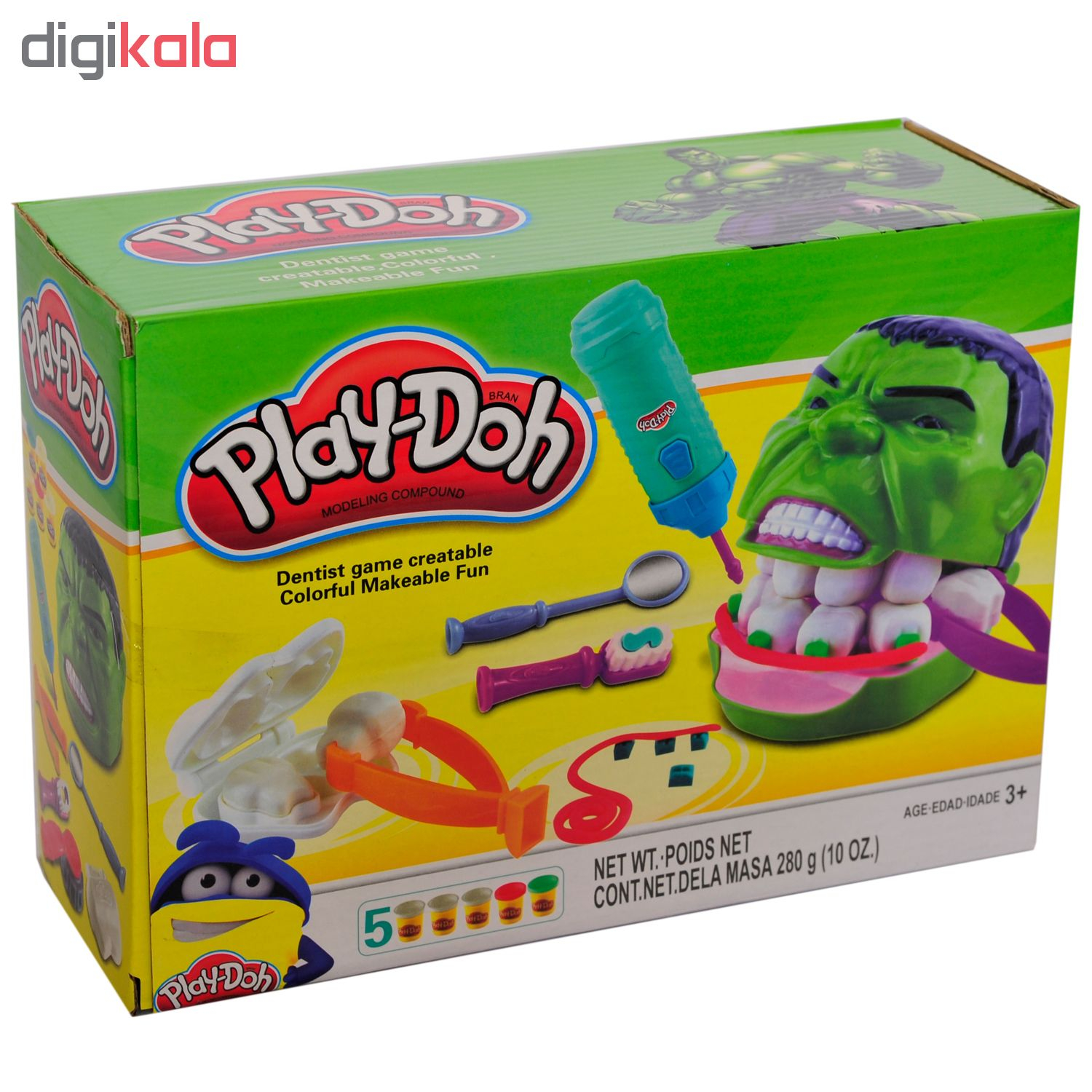 خمیربازی پلی دو مدل PD8652
