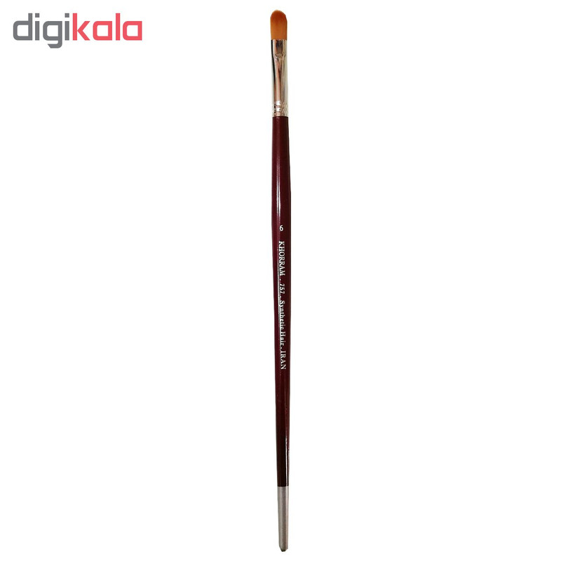 قلم مو زبان گربه ای خرم شماره 6 کد 757