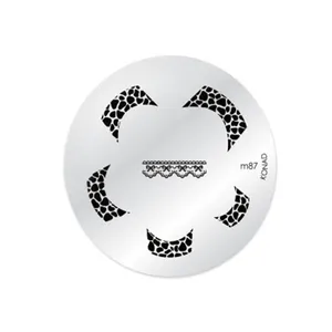 شابلون طراحی ناخن کناد کد m87