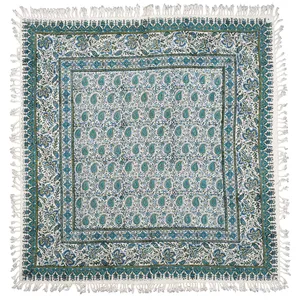 رومیزی قلمکار مدل ترنج کد 009