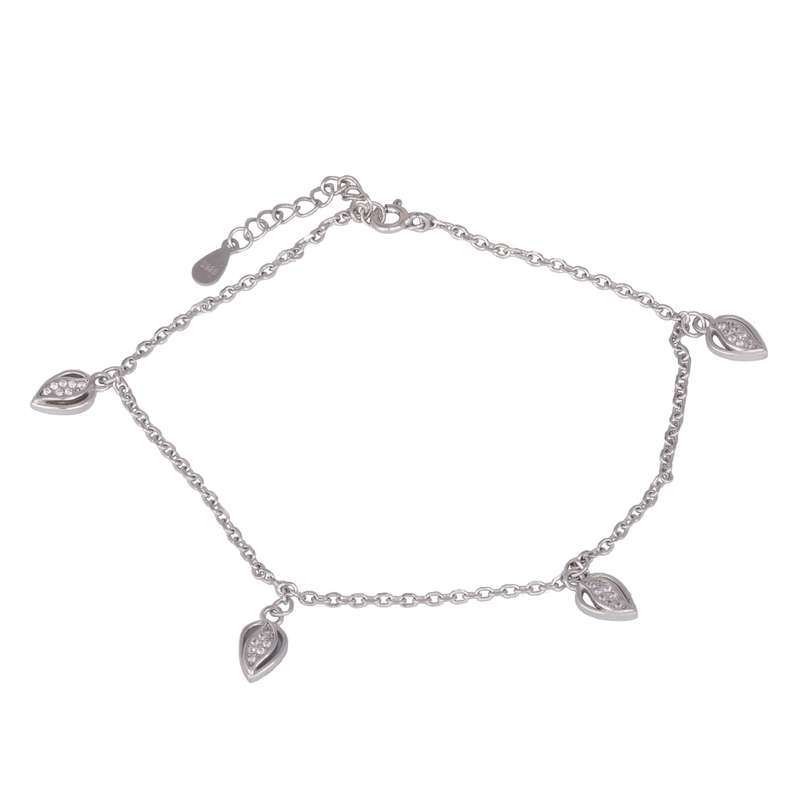 پابند نقره زنانه کد 2035