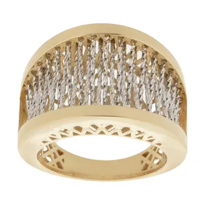 انگشتر طلا 18 عیار زنانه آلند طرح رونیز کد R11