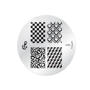 شابلون طراحی ناخن کناد کد m93