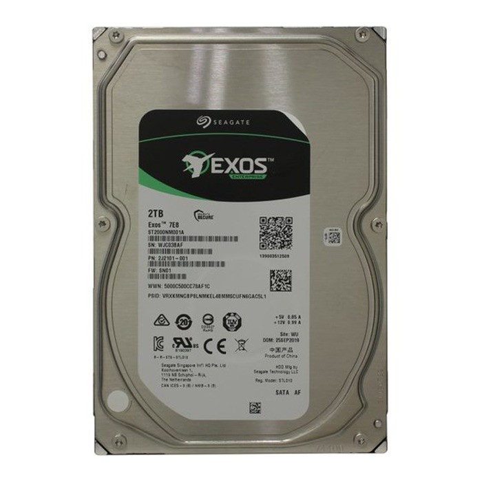 هارد دیسک اینترنال سیگیت مدل Exos ST2000NM001A ظرفیت 2 ترابایت