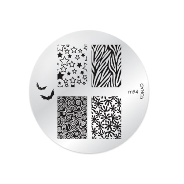 شابلون طراحی ناخن کناد کد m94