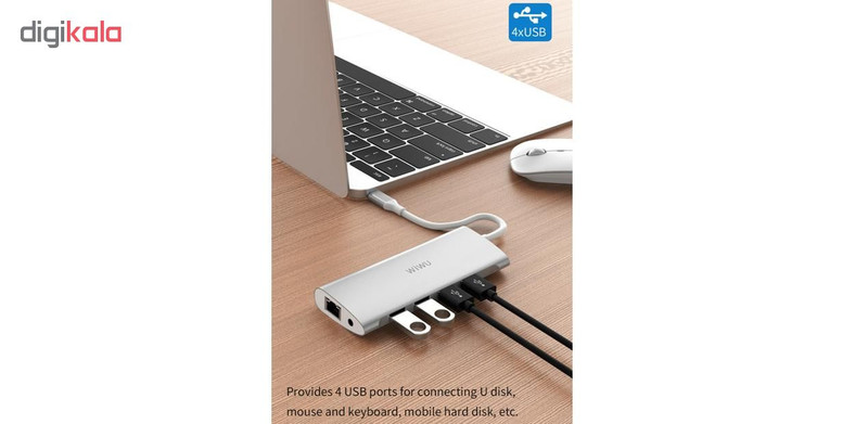 هاب 11 پورت USB-C ویوو مدل Alpha 11 3