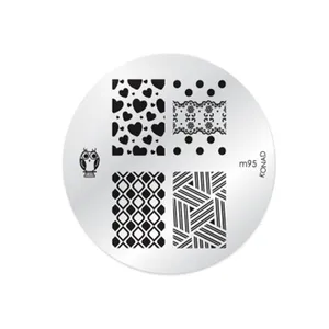 شابلون طراحی ناخن کناد کد m95