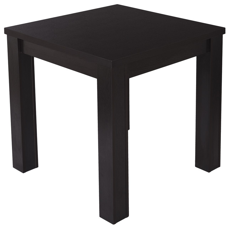 میز ناهار خوری DND مدل میگون- 80x 80 x 74  سانتی متر - قهوه ای تیره