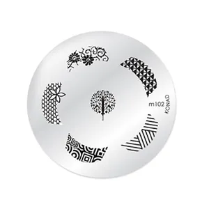 شابلون طراحی ناخن کناد کد m102
