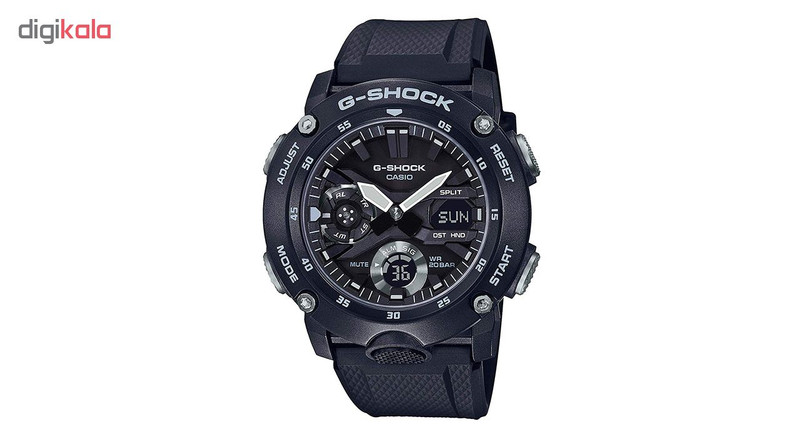ساعت مچی عقربه ای مردانه کاسیو مدل جی شاک کد GA-2000S-1ADR