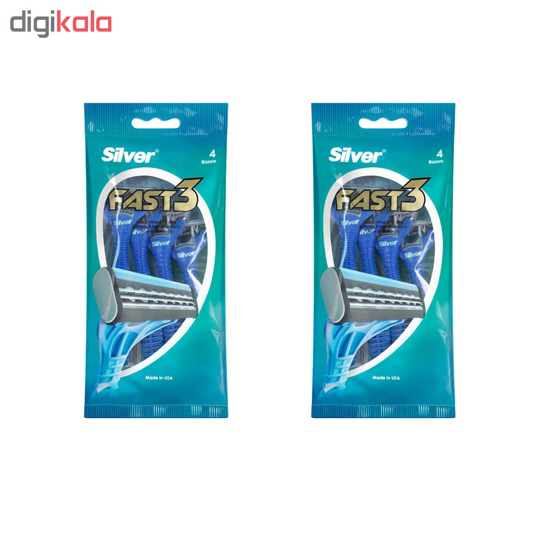 خود تراش سیلور مدل Fast 3 مجموعه 2 عددی خود تراش سیلور مدل Fast 3 مجموعه 2 عددی