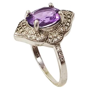 انگشتر نقره زنانه گالری احد کد 4916