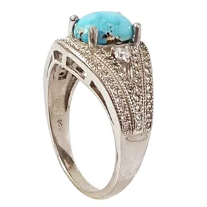 انگشتر نقره زنانه گالری احد کد 4917