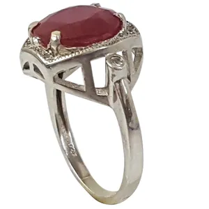 انگشتر نقره زنانه گالری احد کد 4921