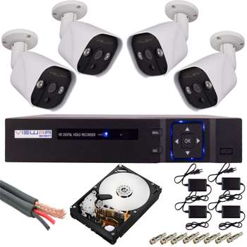 سیستم امنیتی آنالوگ ویورا مدل VS-950-4-702-HDD