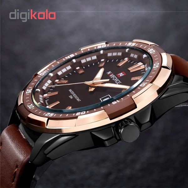 ساعت مچی عقربه ای مردانه نیوی فورس مدل nf9056 SCE