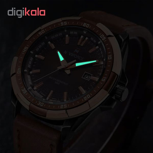 ساعت مچی عقربه ای مردانه نیوی فورس مدل nf9056 SCE