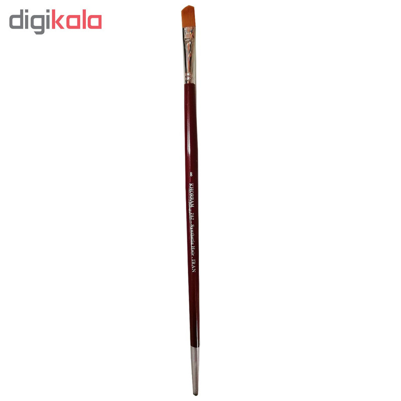 قلم مو زبان گربه ای خرم شماره 8 کد 757