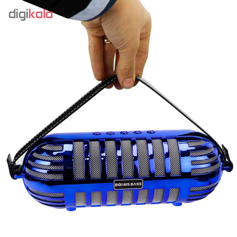 اسپیکر بلوتوثی قابل حمل بوومز باس مدل L7