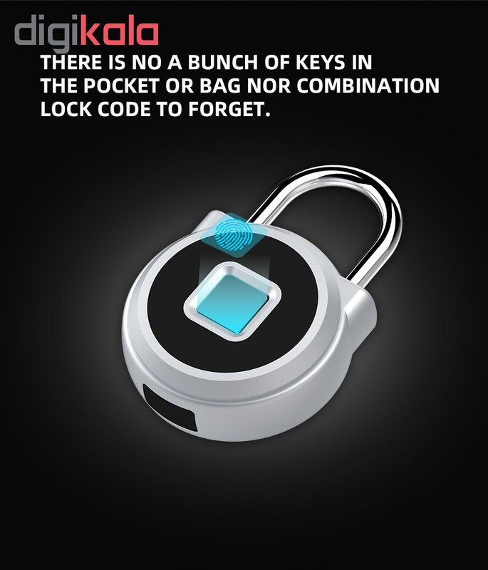 قفل هوشمند مدل P10 قفل هوشمند مدل P10