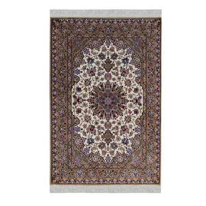 فرش دستبافت دو متری طرح اصفهان کد 1105810