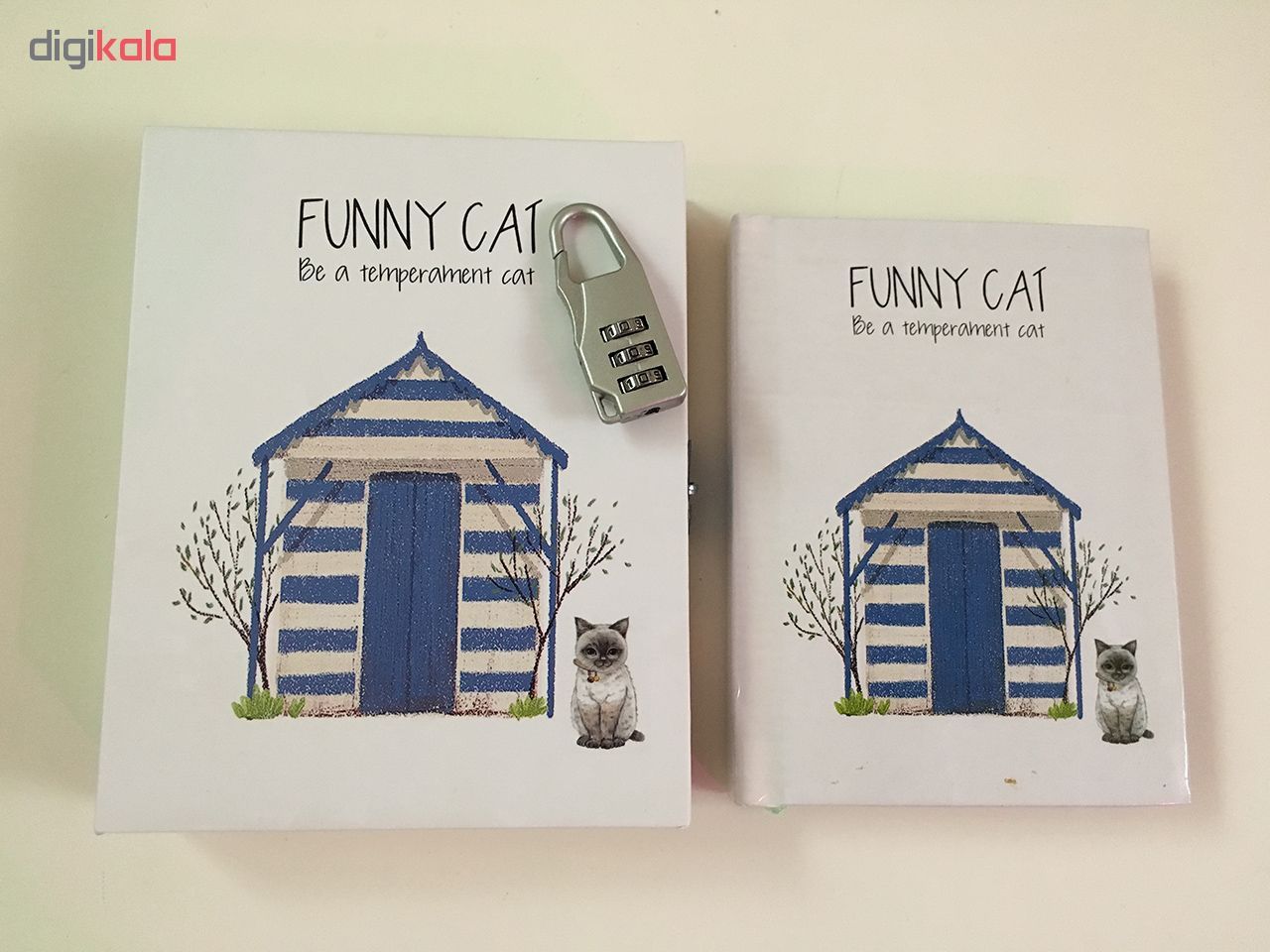 دفتر خاطرات طرح گربه کد CAT003