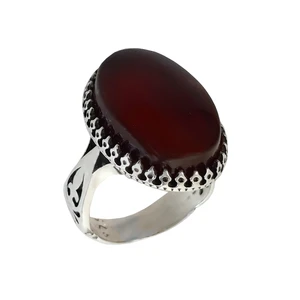 انگشتر نقره مردانه کد 2066