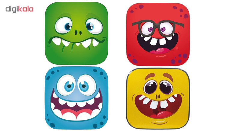 ظرف نگهدارنده هوبی لایف مدل Fun Box مجموعه 4 عددی