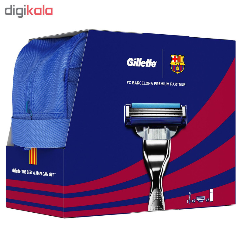 ست اصلاح مردانه ژیلت مدل بارسلونا ست اصلاح مردانه ژیلت مدل بارسلونا
