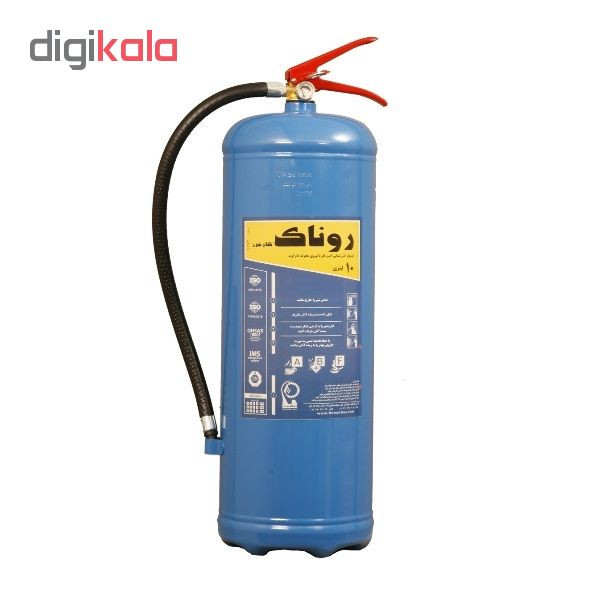 کپسول آتش نشانی روناک گاز خزر مدل 10 وزن 10 کیلوگرم